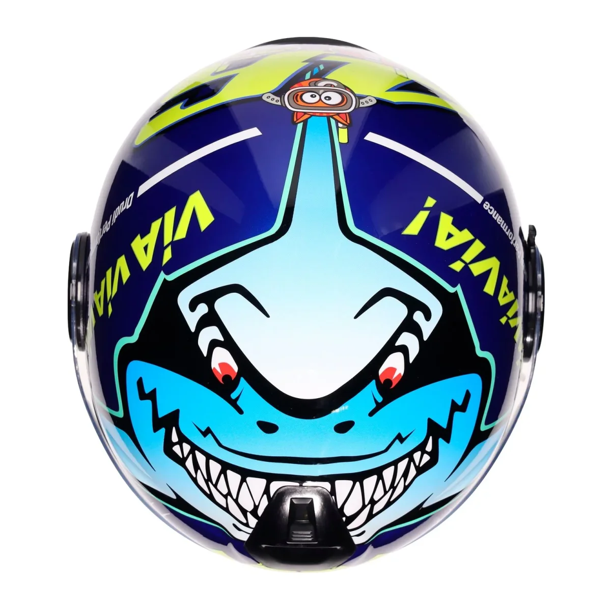 Casco Moto Jet ETERES AGV E2206 Rossi Misano 2015 - immagine 6
